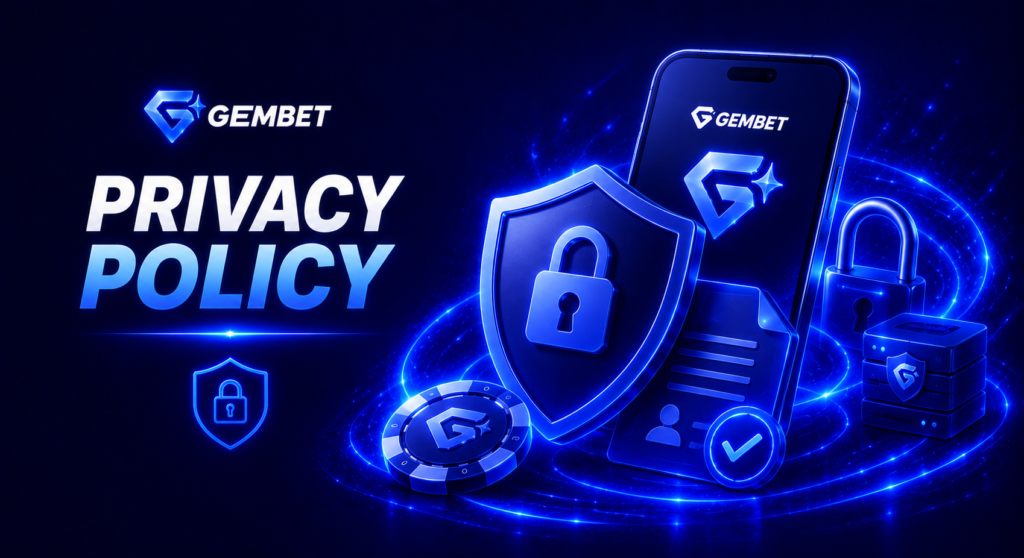 Gembet privacy policy
